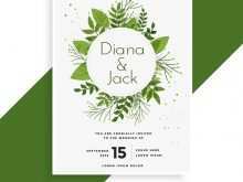 11 Format Wedding Invitation Designs Green Maker for Wedding Invitation Designs Green