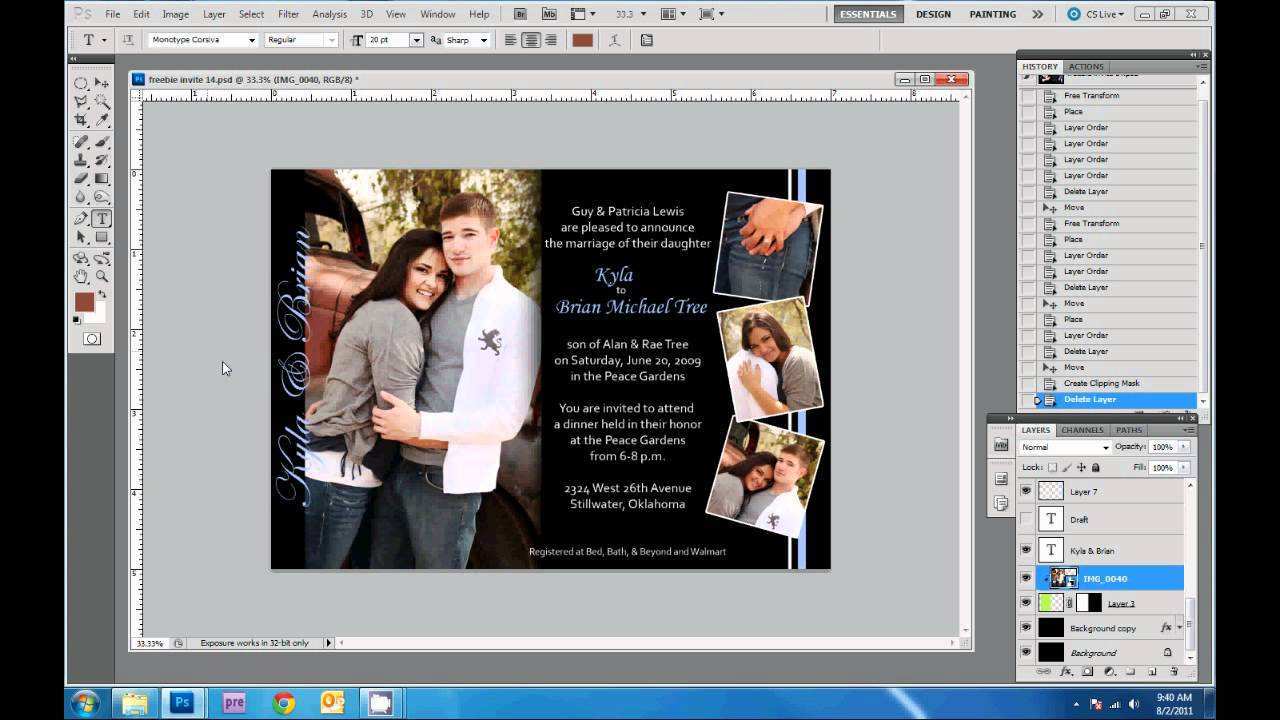 11 Format Wedding Invitation Templates Download Photoshop in Word by Wedding Invitation Templates Download Photoshop