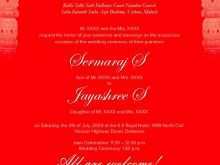 11 Free Printable Indian Wedding Invitation Template Free Download Photo for Indian Wedding Invitation Template Free Download