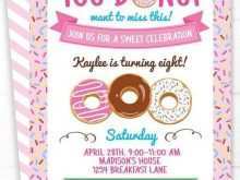11 How To Create Donut Party Invitation Template Free Formating by Donut Party Invitation Template Free