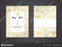 11 The Best Wedding Invitation Templates Golden in Word by Wedding Invitation Templates Golden