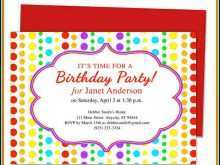 11 Visiting Birthday Invitation Template For Word Maker with Birthday Invitation Template For Word