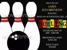 11 Visiting Ten Pin Bowling Party Invitation Template PSD File by Ten Pin Bowling Party Invitation Template