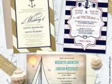 12 Best Nautical Themed Wedding Invitation Template With Stunning Design by Nautical Themed Wedding Invitation Template