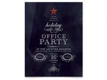 12 Blank Office Christmas Party Invitation Template in Photoshop with Office Christmas Party Invitation Template