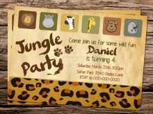 12 Blank Zoo Party Invitation Template Free in Word for Zoo Party Invitation Template Free