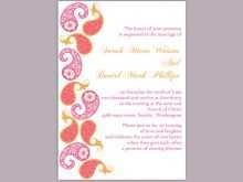 12 Create Indian Wedding Invitation Template for Ms Word for Indian Wedding Invitation Template
