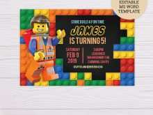 12 Creating Blank Lego Invitation Template in Word for Blank Lego Invitation Template