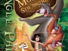 12 Creating Jungle Book Birthday Invitation Template in Photoshop for Jungle Book Birthday Invitation Template