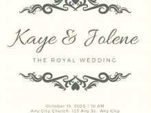 12 Creating Royal Wedding Party Invitation Template for Ms Word for Royal Wedding Party Invitation Template