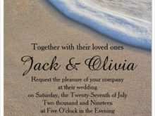 12 Customize Beach Wedding Invitation Template in Photoshop for Beach Wedding Invitation Template