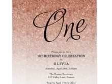 12 Free Printable Birthday Invitation Template Rose Gold Formating with Birthday Invitation Template Rose Gold