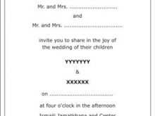 12 Free Printable Muslim Wedding Invitation Template Formating for Muslim Wedding Invitation Template