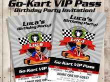 12 Online Go Kart Birthday Invitation Template for Ms Word for Go Kart Birthday Invitation Template
