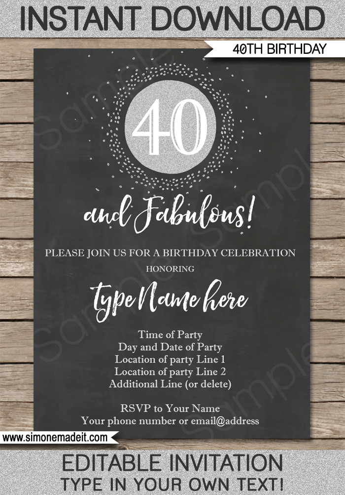 12 Printable Birthday Invitation Template Download With Stunning Design for Birthday Invitation Template Download
