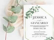 12 Printable Botanical Wedding Invitation Template Layouts for Botanical Wedding Invitation Template