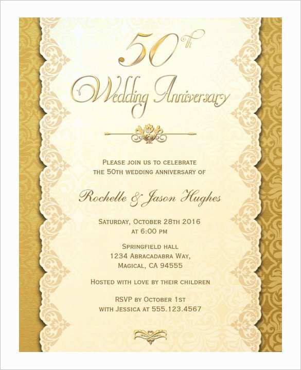 12 The Best Example Of Anniversary Invitation Card Now for Example Of Anniversary Invitation Card
