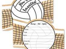 12 The Best Volleyball Party Invitation Template in Word for Volleyball Party Invitation Template