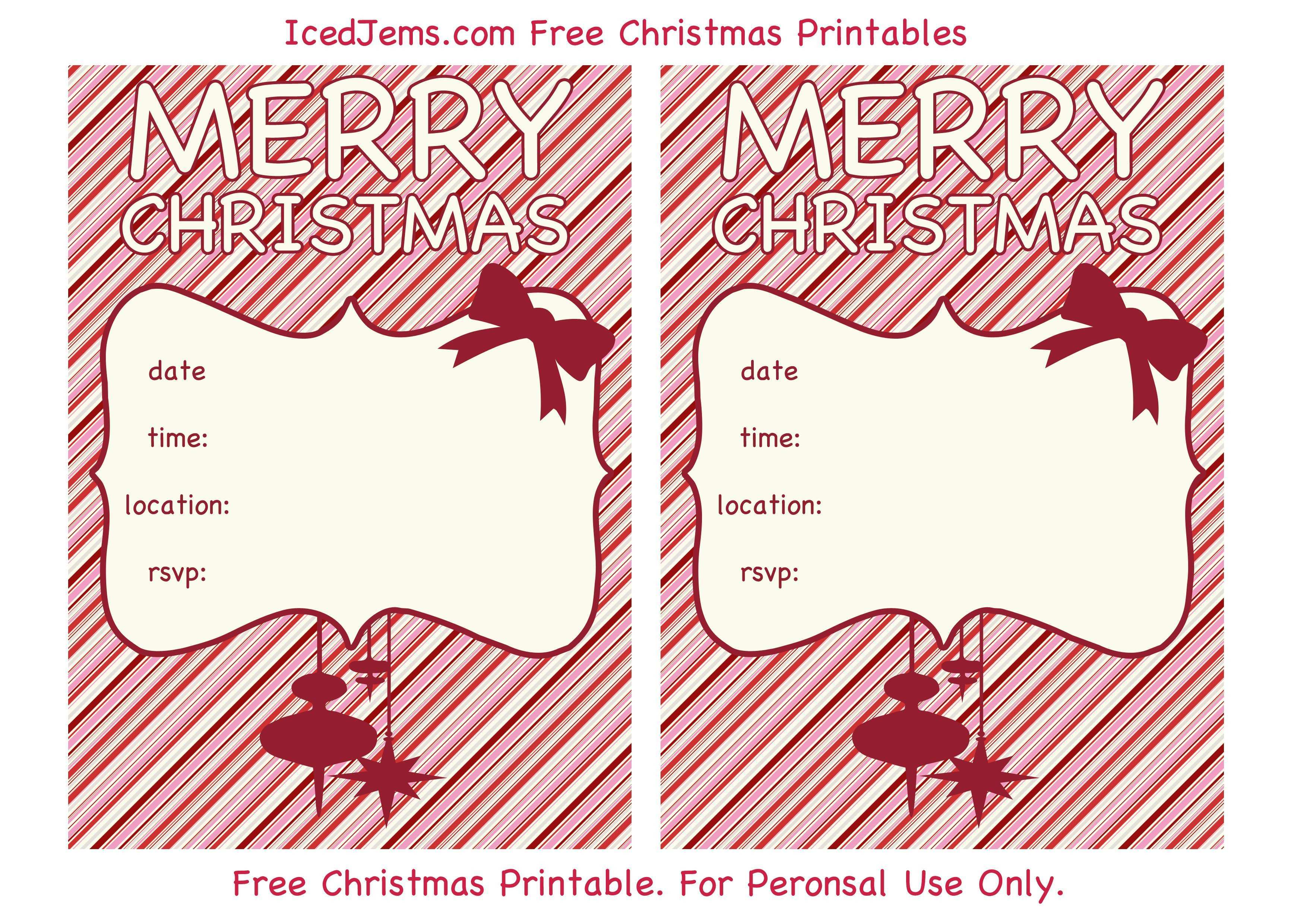 12 Visiting Christmas Party Invitation Blank Template in Word with Christmas Party Invitation Blank Template