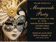 13 Best Masquerade Party Invitation Template Free Download with Masquerade Party Invitation Template Free