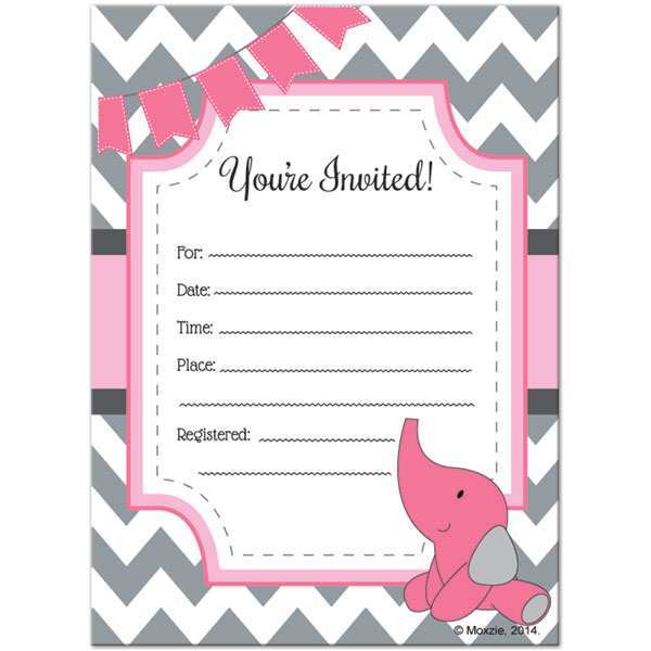 13 Blank Blank Baby Shower Invitation Template in Word with Blank Baby Shower Invitation Template
