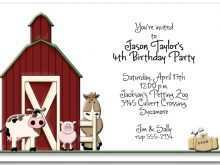 13 Create Petting Zoo Birthday Invitation Template in Word with Petting Zoo Birthday Invitation Template