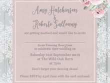 13 Creating Reception Invitation Text Message in Word with Reception Invitation Text Message