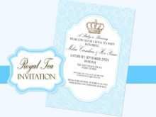 13 Creating Royal Tea Party Invitation Template in Word with Royal Tea Party Invitation Template
