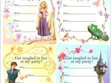 13 Creative Rapunzel Birthday Invitation Template Photo for Rapunzel Birthday Invitation Template
