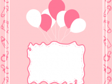 Birthday Invitation Template Baby Girl