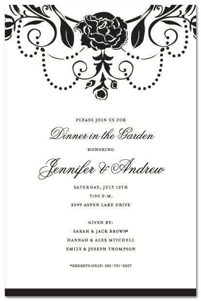 13 Customize Formal Dinner Party Invitation Template Maker with Formal Dinner Party Invitation Template