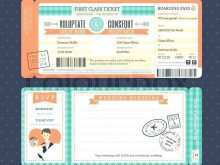 13 Format Airline Ticket Wedding Invitation Template Free With Stunning Design for Airline Ticket Wedding Invitation Template Free