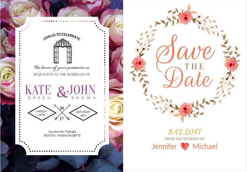 13 Free Printable Design Your Own Wedding Invitation Template Layouts for Design Your Own Wedding Invitation Template