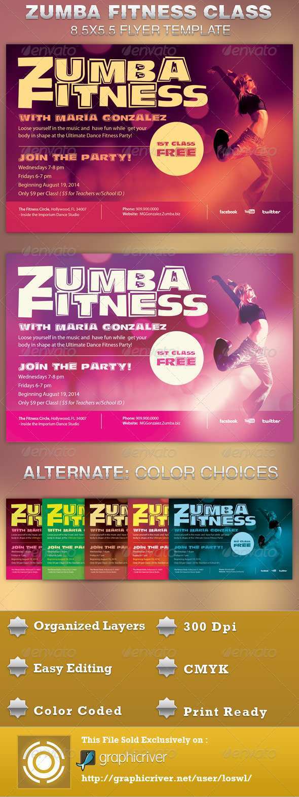 13 Online Zumba Party Invitation Template Layouts by Zumba Party