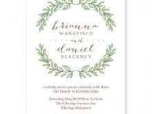 13 Printable Sample Wedding Invitation Template Templates with Sample Wedding Invitation Template