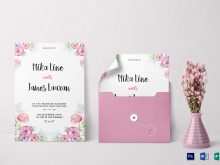 13 Standard Floral Wedding Invitation Template With Stunning Design with Floral Wedding Invitation Template