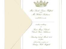13 Standard Royal Wedding Party Invitation Template PSD File with Royal Wedding Party Invitation Template