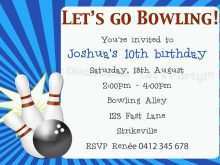 13 The Best Ten Pin Bowling Party Invitation Template Download with Ten Pin Bowling Party Invitation Template
