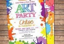 13 Visiting Paint Party Invitation Template Free Formating by Paint Party Invitation Template Free