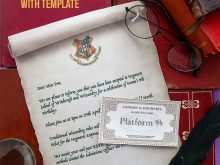 14 Best Harry Potter Birthday Invitation Template Layouts for Harry Potter Birthday Invitation Template