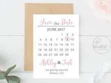 14 Customize Our Free Calendar Wedding Invitation Template With Stunning Design by Calendar Wedding Invitation Template
