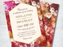 14 Customize Wedding Invitation Templates Red And Gold Layouts with Wedding Invitation Templates Red And Gold
