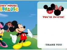 14 Free Mickey Mouse Clubhouse Blank Invitation Template Free Download Layouts for Mickey Mouse Clubhouse Blank Invitation Template Free Download