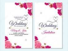 14 Free Printable Invitation Card Wedding Example PSD File with Invitation Card Wedding Example