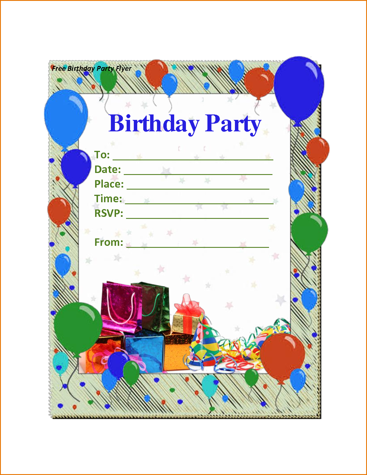 14 How To Create Birthday Invitation Template Word Maker for Birthday Invitation Template Word