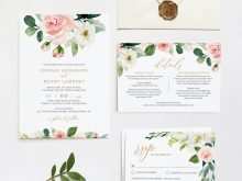 14 How To Create Editable Wedding Invitation Template With Stunning Design for Editable Wedding Invitation Template