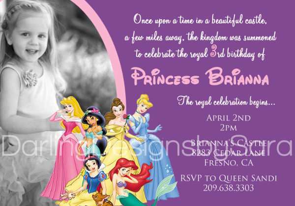 14 online disney princess birthday