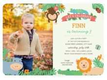 14 Online Jungle Party Invitation Template Now with Jungle Party Invitation Template
