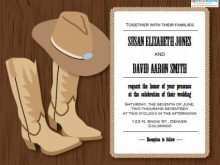 14 Printable Western Theme Party Invitation Template Download by Western Theme Party Invitation Template