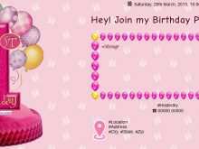 14 Standard Invitation Card Example Birthday Templates with Invitation Card Example Birthday